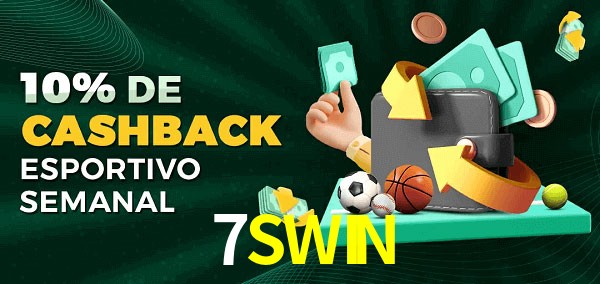 10% de bônus de cashback na 7SWIN